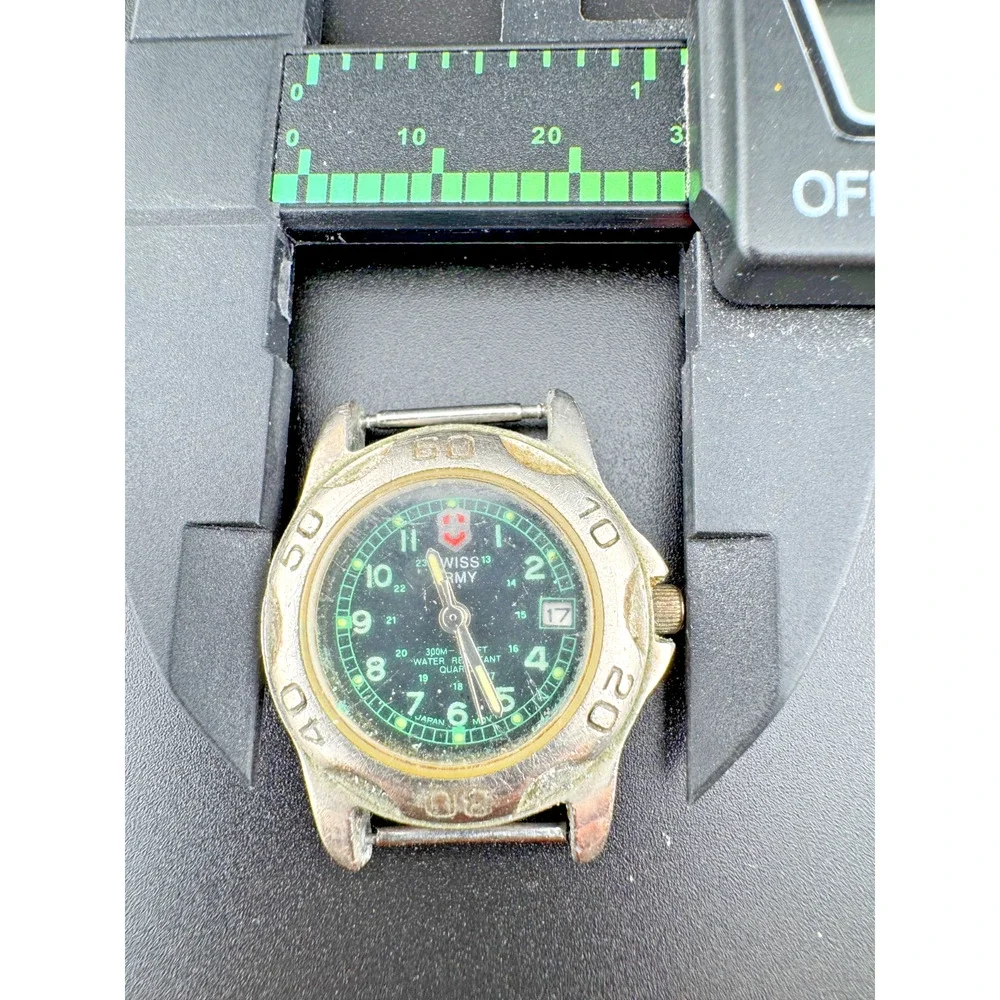 Vintage Swiss Army Victorinox Diver Watch 300M No Strap